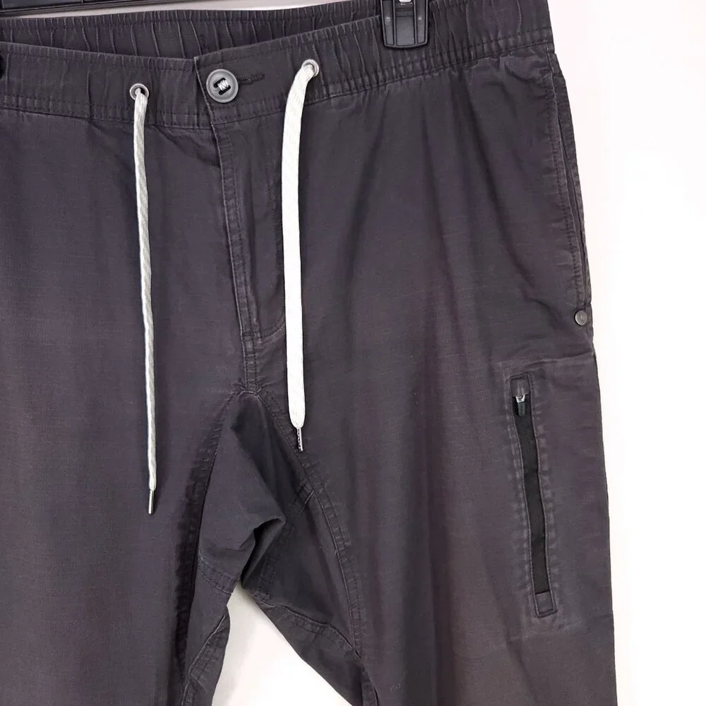Vuori DuraTerra Ripstop Pant Mens Large Zip Pocket Gorpcore Outdoor Hiking